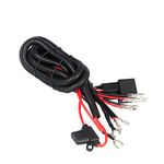 Jhe Horn Wiring Harness Kits for Car Truck Grille Mount Blast Tone Horns with 16AWG