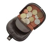 Mala Leather Odyssey Collection Leather Tray Coin Purse 4114_14m Brown