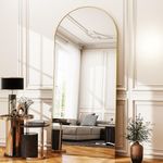 Easly Gold Arched Full-Length Mirro