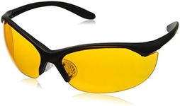 Howard Leight by Honeywell Vapor II Sharp-Shooter Shooting Glasses, Orange Lens (R-01537)