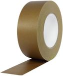 ProTapes Pro 184HD Rubber High Tensile Kraft Flatback Carton Sealing Tape with Paper Backing, 7 mils Thick, 55 yds Length x 2" Width, Dark Brown (Pack of 1)