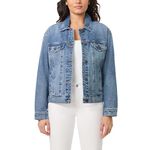 kensie Jeans for Women Oversized Denim Jacket, Melbourne, S