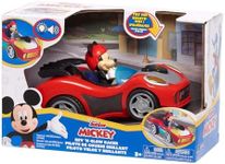 Mickey Mouse Rev 'n Go Vehicles with Lights and Sounds, Mickey's Car, Mickey Mouse Phrases, Kids Toys for Ages 3 Up by Just Play