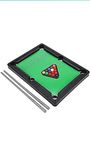 YOOKO 1 Pcs Pool Table | Table Top Snooker Game | Unisex |with 2 Cue Sticks & 11 Balls