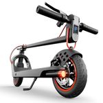 Electric Scooter, Electric Scooter Adult 350W/500W with 25-35KM Range, Max Speed 25KM/H, Max load 120KG/140KG, 8.5" Solid Tire, Double Braking System, App Control for Adults and Teens