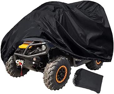 Indeed BUY Waterproof ATV Cover,Small 420D Heavy Duty Quad Cover Protects 4 Wheeler from Snow Rain or Sun