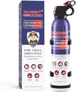 Dry Stop Fire Extinguisher for Home & Vehicle - 600g Dry Chemical Powder Fire Extinguisher | Grease & Electrical Fire Extinguisher for Kitchen, Car, Portable (1-Pack)