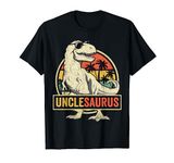 Unclesaurus T Rex Dinosaur Uncle Saurus Family Matching T-Shirt