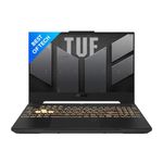 ASUS TUF Gaming F15, 15.6-inch (39.62 cms) FHD 144Hz, Intel Core i7-12700H 12th Gen, 4GB NVIDIA RTX 3050, Gaming Laptop (16GB/1TB SSD/Win11/MSO/90WHrs Battery/Gray/2.20 Kg), FX577ZC-HN192WS