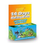 Hallofeed 14 Days Block Holiday Fish Food For All Tropical Fish - All Life Stages, 1 Count