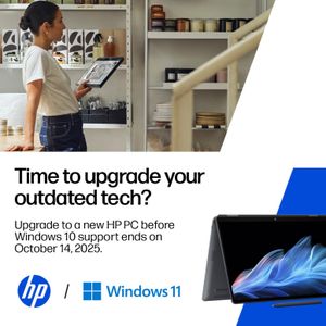 HP Stream 14" Laptop – Intel N4120, 4GB RAM, 64GB eMMC, HD Display, Jet Black