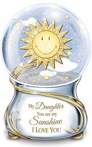 The Bradford Exchange My Daughter, You are My Sunshine Musical Glitter Globe