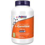 NOW - L-Carnitine, Double Strength 1000mg 100 Tablets