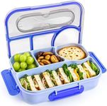 EASYFUN Bento Box Adult, Lunch Box 
