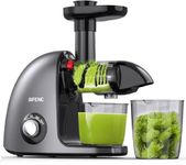 SiFENE Cold Press Juicer - Slow Masticating Extractor for Fruits & Veggies, Anti-Clog & Quiet Motor, High Juice Yield, Easy to Clean