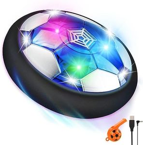 lenbest Air Power Football - Jouet Enfant 2 3 4 Ans - Rechargeable Ballon de Foot - Jouet Enfant Garcon 5 6 7 8 Ans - Cadeau Garcon 9 10 Ans