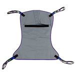 Patient Aid Full Body Solid Fabric Patient Lift Sling, Size Medium, 600lb (272 kg) Weight Capacity