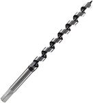 Muretnze 5/8 Inch x 12 Inch Long Auger Drill Bit for Wood, Hex Shank 3/8 Inch for Wood, Extra Long Drill Bits Brad Point Augers Drill Bits for Soft and Hard Wood, Plastic and Drywall.