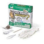 Learning Resources Owl Pellet Mystery Science Kit, Animal Science Kit for Kids 8-12, Kids Science Kit with Fact-Filled Guide, Learn About Animal Biology and Dissect Owl Pellets, 10 Science Experiments