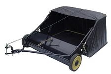 The Handy 96cm Towed Lawn Sweeper - Hard Bristle Brush, 280 Collection Hopper & Universal Hitch Pin for ATVs or Ride Ons - 2 Year Guarantee