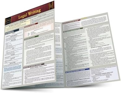 Legal Writing QuickStudy Laminated Reference Guide