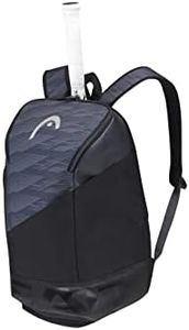 HEAD Djokovic Backpack for Racquet Sports in Anthracite/Black