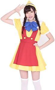 Be With Women's Dreaming Toy Girl One-Size Yellow