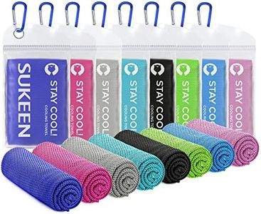 Sukeen Cooling Towel,Instant Evaporative Cooling for Sports,Yoga,Golf,Gym,Neck,Workout and More(40”x 12”)