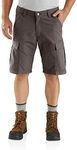 Carhartt Mens Force Relaxed Fit Ripstop Work Cargo Shorts, Tarmac, 38 Regular US