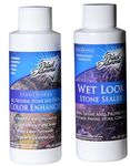 Color Enhancer Sealer for All-Natural Stone and Pavers. Marble, Travertine, Limestone, Granite, Slate, Concrete, Grout, Brick, Block. (Trial/Trial)