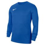 NIKE Men's M Nk Dry Park Vii Jsy Ls T shirt, Royal Blue/(White), L UK