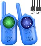 Inspireyes Walkies Talkies for Kids, 3 4 5 year old girl gifts, 2 Pack Birthday Gifts for 3 4 5 6-8 Year Old Boys, Toddler Toys for Indoor Outdoor Games