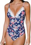 CUPSHE Women Swimsuit One Piece V N