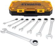 DEWALT Tough Box 8 PC SAE Ratchetin