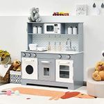 HONEY JOY Kids Kitchen Playset, Woo