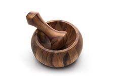 Ironwood Gourmet 28341 Mortar and Pestle, Acacia Wood