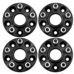 WINCHMAX 30mm Anodised Aluminium Hub Centric Wheel Spacers. PCD 5 x 120, Thread 14 x 1.5mm, Centre Bore 72.6mm. Metallic Black Made to fit Discovery MKIII & MKIV, PMK3 & MK4. Black T3
