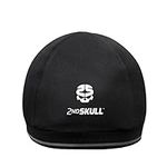 2nd Skull Protective Sports Cap - Impact-Reducing Protective Headgear; Thin, Lightweight Athletic Headwear; Safety Head Protection Designed to Defend Against Odor and Stains (Teen/Adult, Black)
