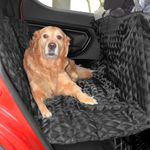 Tails To Tell Dog Car Seat Cover Water-Resistant & Scratch-Resistant & Nonslip Back Seat Cover Bucket Pet Seat Cover