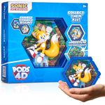 WOW! PODS - 4D Tails, Unique Connectable Collectable Bobble-head figure that Bursts from their World into Yours, Wall or Shelf Display, Sonic Toys and Gifts, Series 1 no. 480