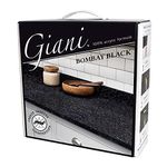 Giani Granite Countertop Paint Kit 2.0-100% Acrylic (Bombay Black) FG-G2 BLACK 54 fluid ounces (combined)