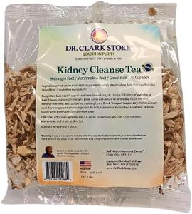 Dr. Clark Dietary Supplement - Kidney Cleanse Tea Bags Supports Kidney Function & Expulsion Kidney Stones - Hydrangea, Marshmallow Root & Gravel Root - 3 Bags per Pack