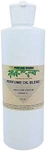 Perfume Studio Impression Perfume Oil Blend. Use for Personal Beauty, Home Made Bath & Body Products, Perfume and Candle Making Compatible to (Basil & Neroli-8oz)