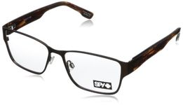 Spy Jett Jett Rectangular Eyeglasses,Mahogany & Mojave,54 mm