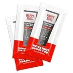 HAPPY NUTS Essential Travel Pack Comfort Cream Deodorant For Men: Anti-Chafing Sweat Defense, Odor Control, Aluminum-Free Mens Deodorant & Hygiene Products for Men's Private Parts - 15 Pack