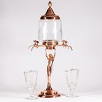 Copper Plated Metal Absinthe Fountain - 4 Spout