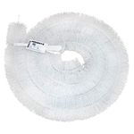 Hedgehog Original Gutter Leaf Guard Filter brush 4 mtr length White