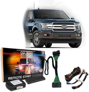 MPC Plug-n-Play Smartphone Activated Remote Start Kit Compatible with Ford F-150 2015-2020 - Gas ONLY - Plugin T-Harness - Firmware Preloaded - Includes 1 Year Service - USA Tech Support