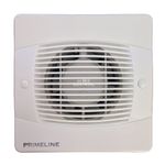 Primeline PEF4020 Extractor Fan 4" with Run on Timer