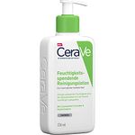 CeraVe Hydrating Cleanser For Normal To Dry Skin (236ml) - Non-Foaming Face Wash with Hyaluronic Acid And Ceramides | Non-Comedogenic, Non-Irritating And Fragrance-Free Cleanser